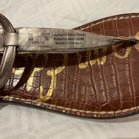 ✨Host Pick✨Sam Edelman GRACE Thong Sandals size 8 EUC - Picture 9 of 12